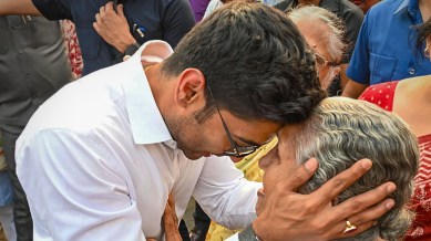 Abhishek Banerjee, Centres anti Bengal move, Jana Garjan Sabha, protest against Centre, state funds blocking, Bengal dues, Trinamool Congress, Bengal MGNREGA funds, indian express news