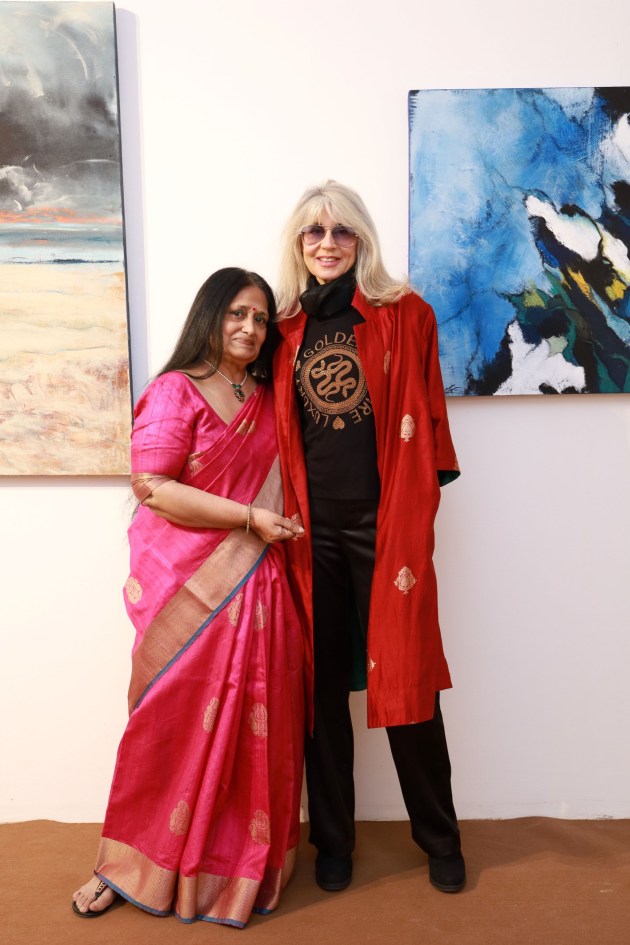 Francesca Amalia Grimaldi paintings, Metamorphosis exhibition India, Artworks by Francesca Grimaldi, Indian capital art show, Francesca Grimaldi's style evolution, Mosaics within a Maze paintings, Memory of Past artworks, Goa Beach painting by Francesca Grimaldi, Francesca Grimaldi's landscape art, Art exhibition Bikaner House Delhi