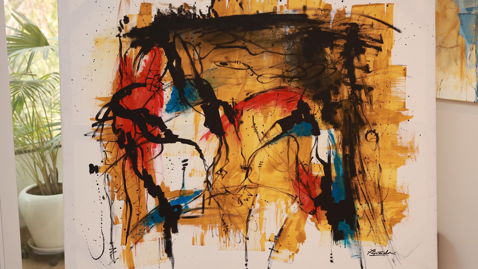 ‘metamorphosis’: Italian Painter Francesca Grimaldi’s Abstractions 