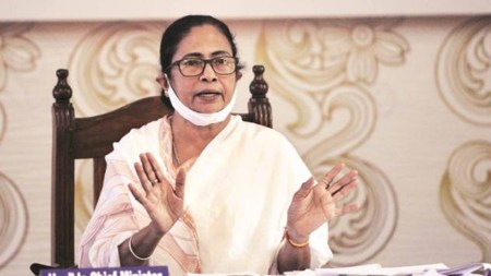 Aadhaar registrations cancellation, Aadhaa schemes, mamata banerjee, Aadhaar cards, aadhaar news, a public distribution programme in Birbhum, bengal PDS scam, indian express news