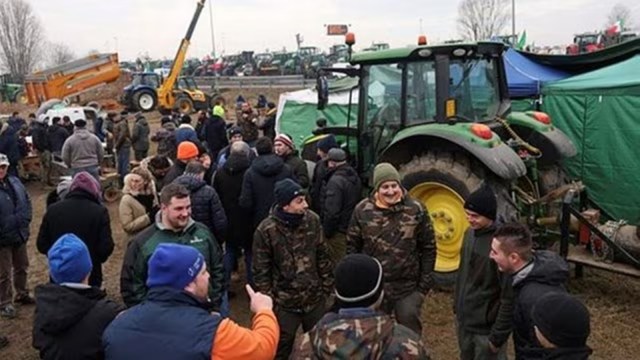 farmers protest, eu summit, brussels, russia war, war in ukraine, france, gabriel attal, eu summit, european union summit, indian expressEU, European Union, France, Express News, Russia Ukraine