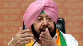 captain amarinder singh farmers protest punjab haryana bjp