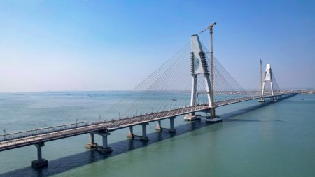 Okha-Beyt Signature Bridge in Gujarat