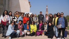 delhi Heritage Walk, Mehrauli Archaeological Park, delhi culture explore, delhi govts walk fest, Dekho Apna CP, ulinary delights of Old Delhi, Delhi Tourism department, delhi explore walk, Mehrauli Archaeological Park, Saurabh Bharadwaj, indian express news