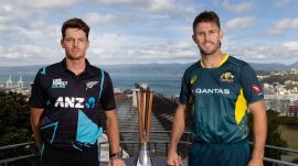 New Zealand and Australia will play for the Chappell-Hadlee Trophy during a three-match T20I series from Wednesday.