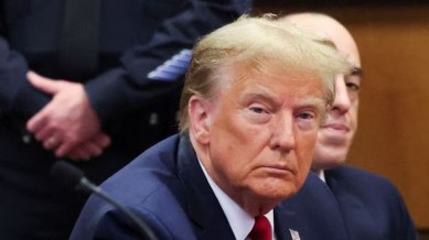 Trumps hush-money case, Donal Trump, Manhattan, gag order, trump legal cases, trumps inflammatory remarks, president joe Biden, indian express news