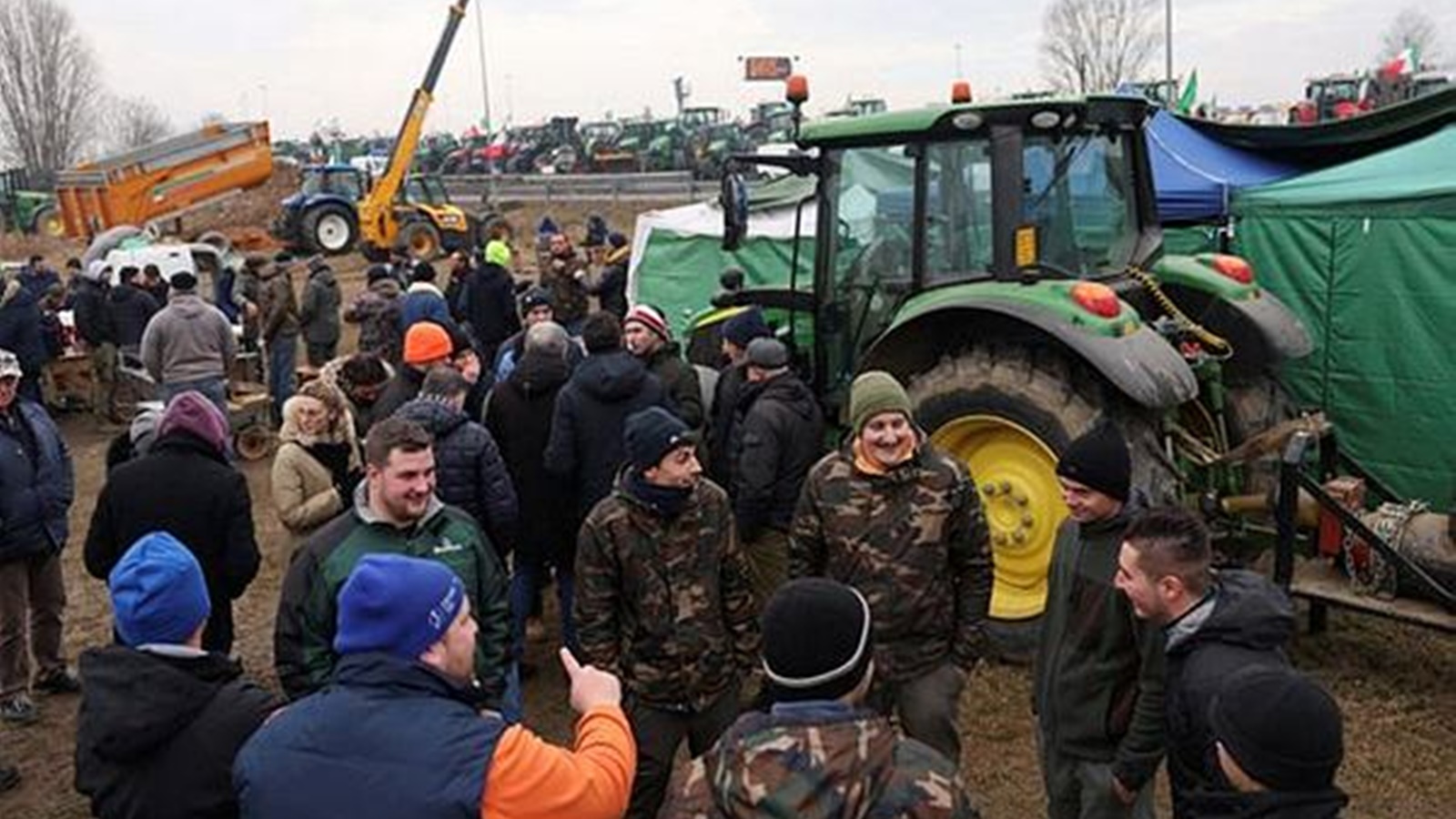 farmers protest