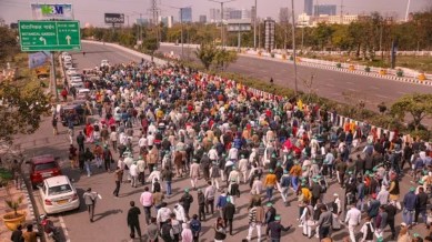 dilli chalo march