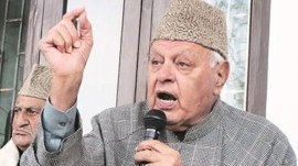 Jammu and Kashmir National Conference president farooq abdullah
