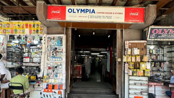 Started as Olympia Coffee House and Stores in Colaba, the eatery initially offered a selection of Mughlai dishes alongside everyday products like soaps, biscuits, and candies.