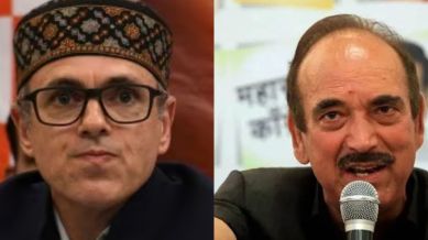 Omar vs Ghulam Nabi Azad