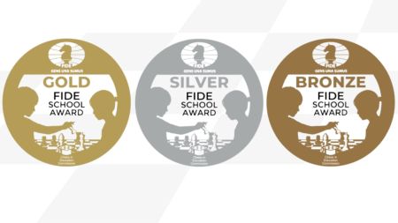 fide chess school awards logo medals