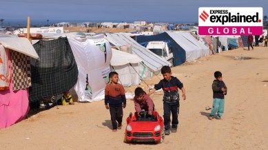 Palestinians in Rafah