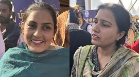 physical test, harpreet kaur, deepika, Bhankharpur village, chandigarh news, indian express