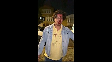 indian student attacked in chicago, indian express