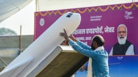 Jewar Airport operations, High-speed rail, RRTS, Noida airport Multi-modal link, Noida International Airport Limited, NHAI, jewar airport project, UPSRTC, indian express news