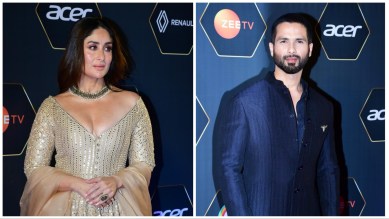 Kareena Kapoor Khan and Shahid Kapoor cross paths at Dadasaheb Phalke International Film Festival Awards
