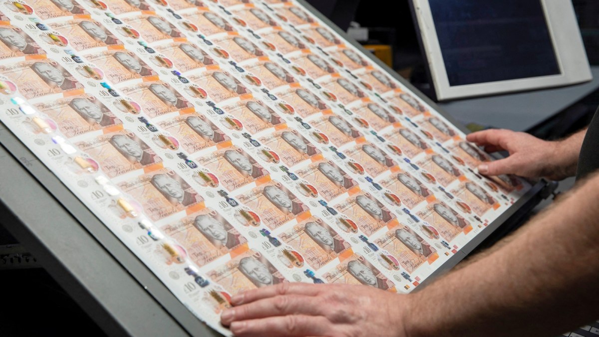 King Charles banknotes