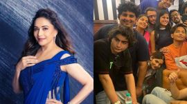 madhuri dixit, arin nene, arhaan khan