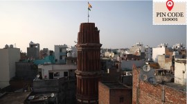 minar pincode Hastsal Minar, medieval tower, Grade A heritage monument, Minars locked iron gate, delhi monuments, delhi minar, delhi news, indian express news
