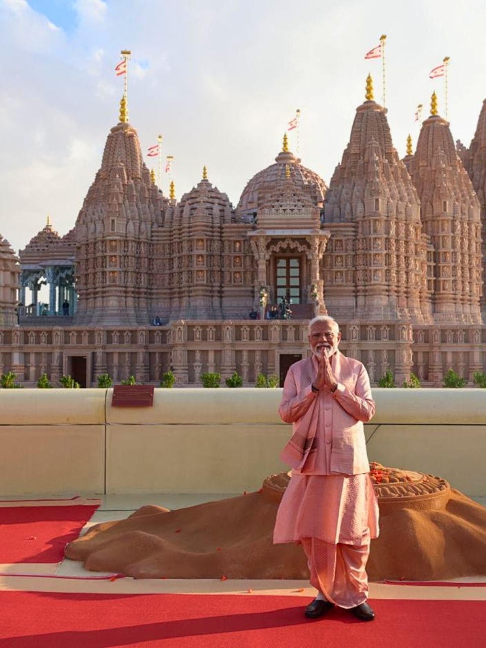 PM Modi inaugurates Abu Dhabi's first Hindu stone temple