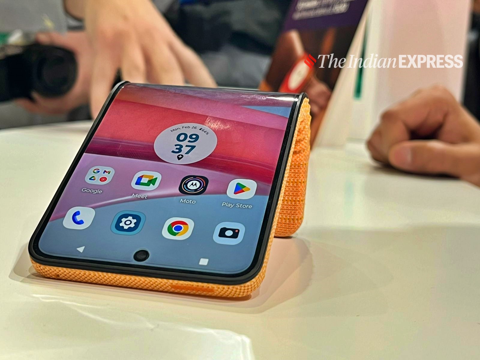 MWC 2024 Motorola unveils shapeshifting phone you can wear on your