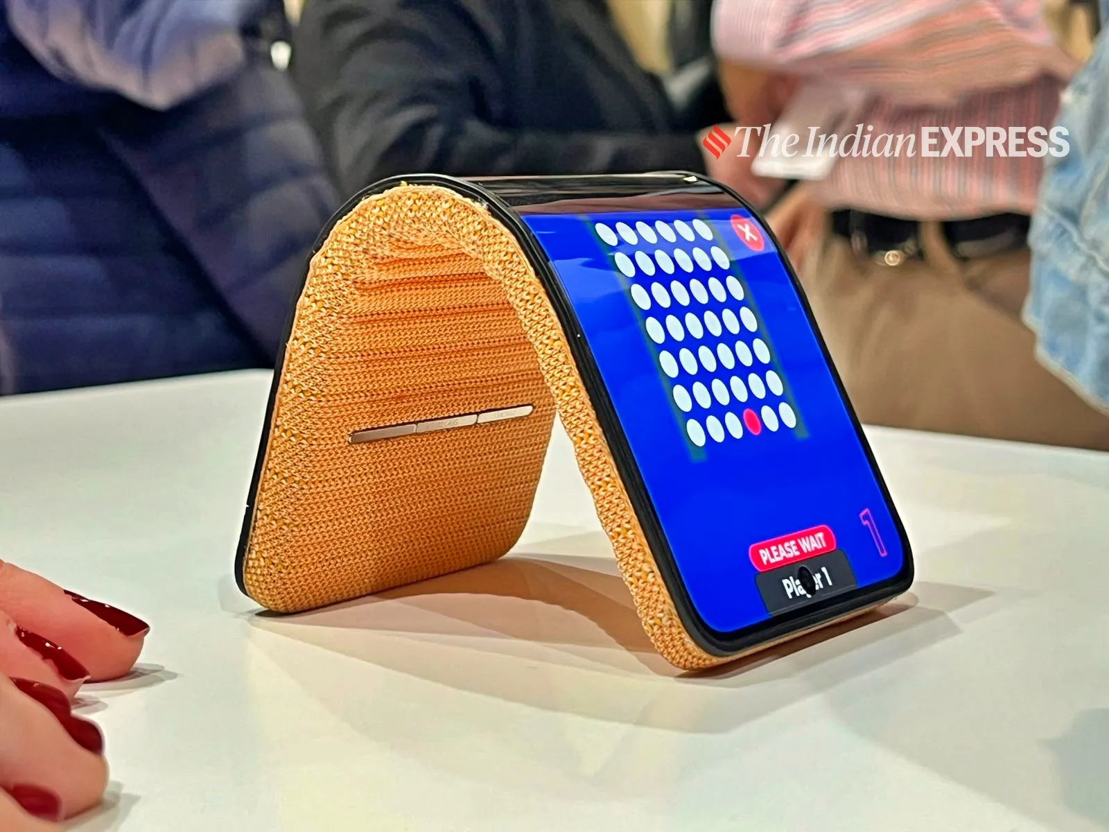 At Mwc 2024 I Tried Motorolas Bendable Concept Phone That Wraps Around Wrist Technology News