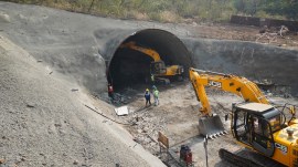 Mumbai Ahmedabad bullet train Shilphata BKC tunnel
