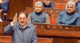 J P Nadda, JP Nadda, Ram Mandir, Yogi Adityanath, Ram temple inaguration, Ayodhya Ram temple inaguration, Ram temple, Ayodhya Ram temple, Lucknow news, Uttar pradesh news, Lucknow, India news, Indian express, Indian express India news, Indian express India