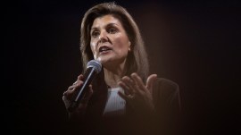 Republican presidential candidate Haley makes a campaign visit in Aiken