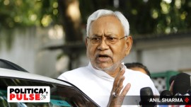 Bihar Chief Minister and JD(U) supremo Nitish Kumar. (Express photo by Anil Sharma)