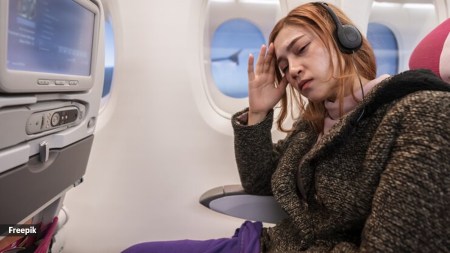 post-flight stretches, travel stretches, airplane stiffness relief