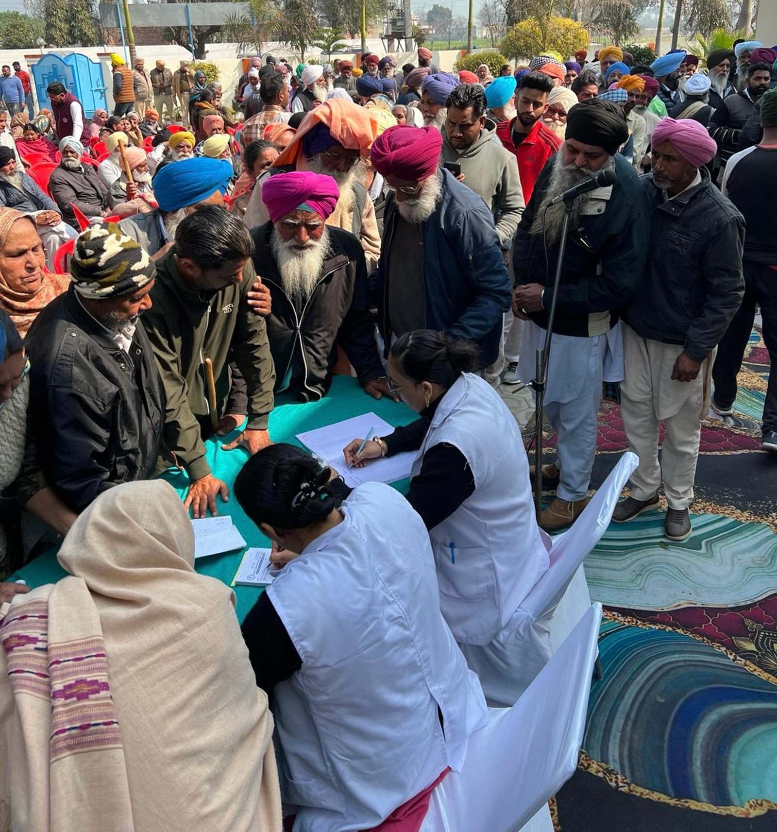 punjab, free medical camp, indian express