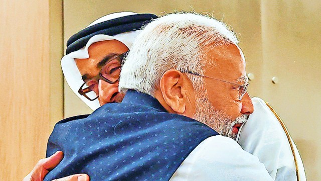 India UAE digital payment platforms, Narendra Modi, India-UAE, UAE, India-Middle East Economic Corridor, Indian express news, current affairs