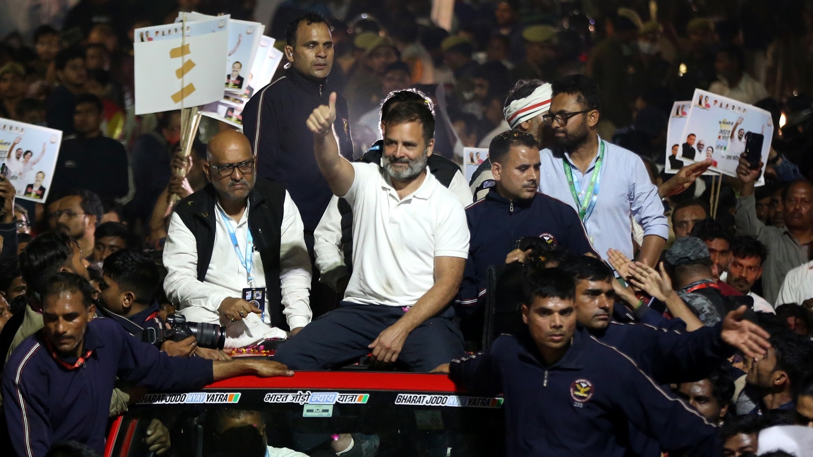 Bharat Jodo Nyay Yatra, Rahul Gandhis nyay yatra in Raebareli, Rahul Gandhi, Agniveer scheme, rahum meets UPP constable exam aspirants, paper leak, UP Police constable recruitment exam, Agniveer recruitment scheme, indian express news