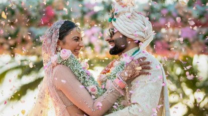 Rakul Preet Singh and Jackky Bhagnani tie the knot in Goa. See first photos | Bollywood News - The Indian Express