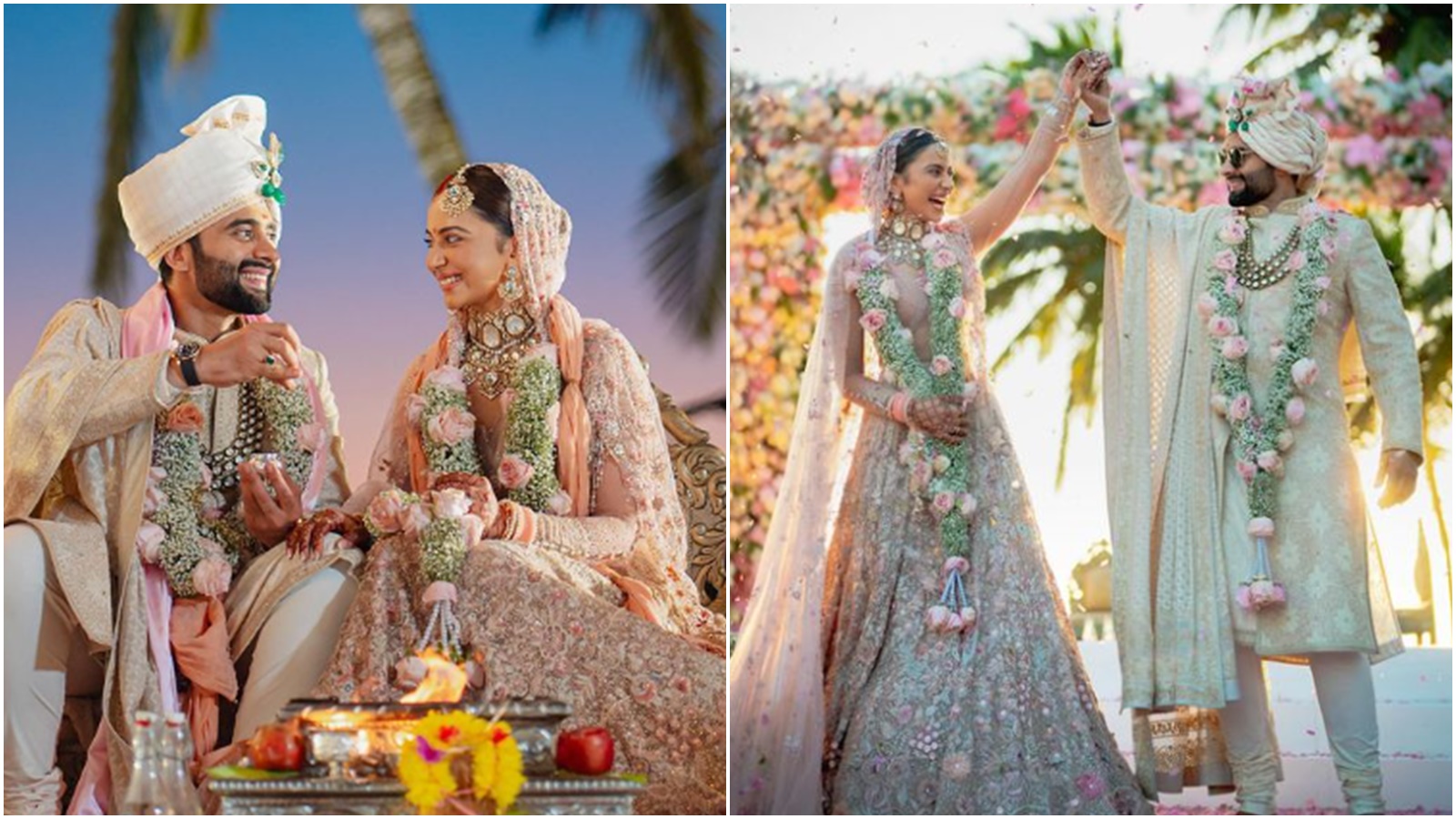 Metallic Rose Gold Bridal Lehenga | Custom Indian Bridal Wear Online – KYNAH