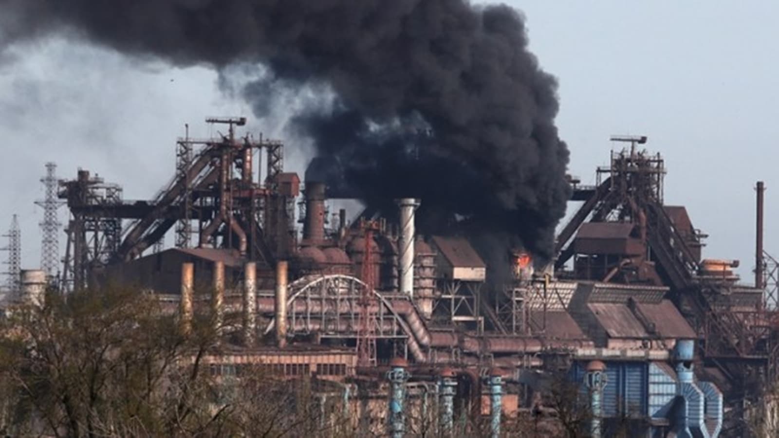 Ukraine attacks Russian steel plant with drones: Report