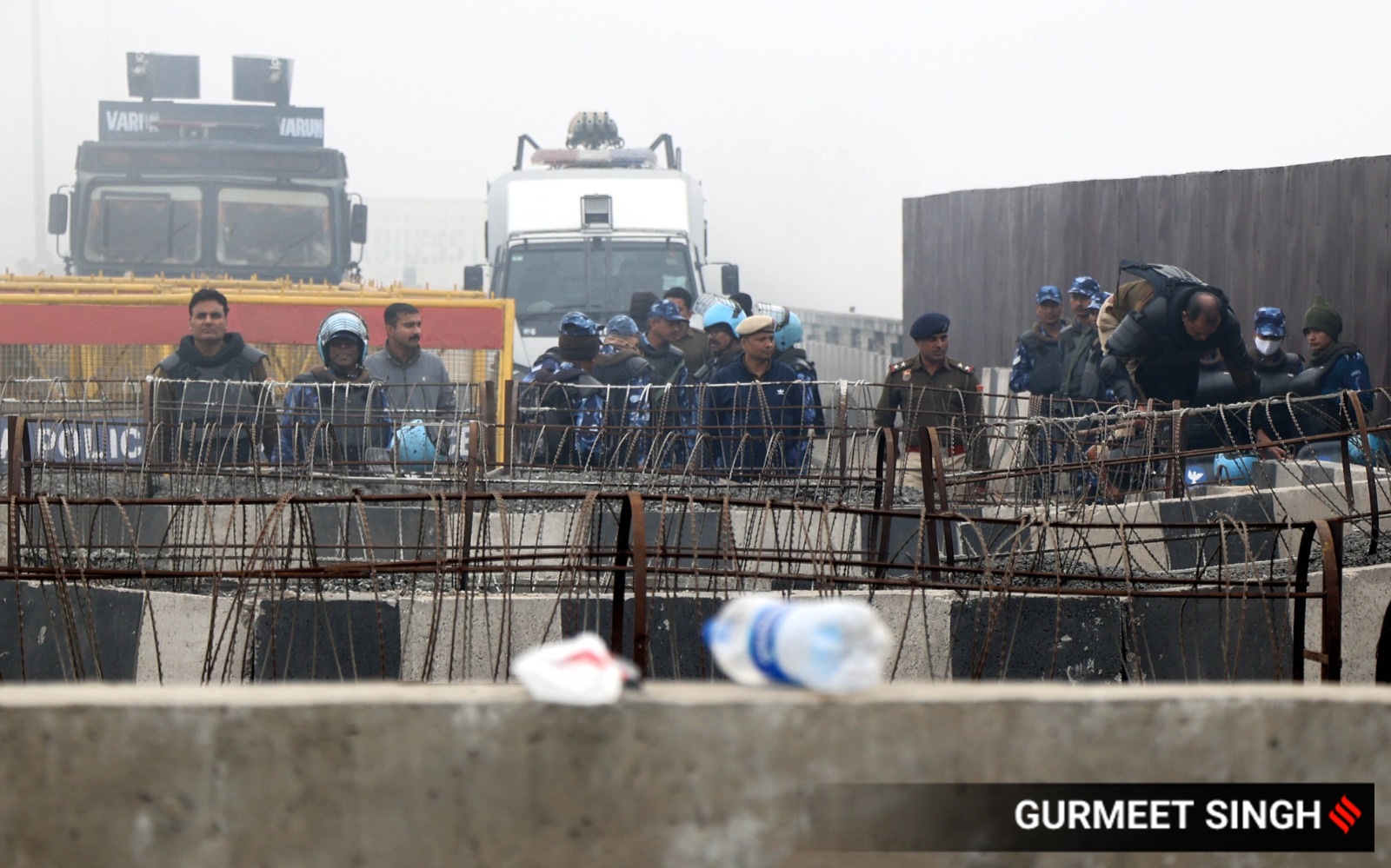 Boulders, Concrete Slabs, Trenches: At Shambhu Barrier Along Haryana ...