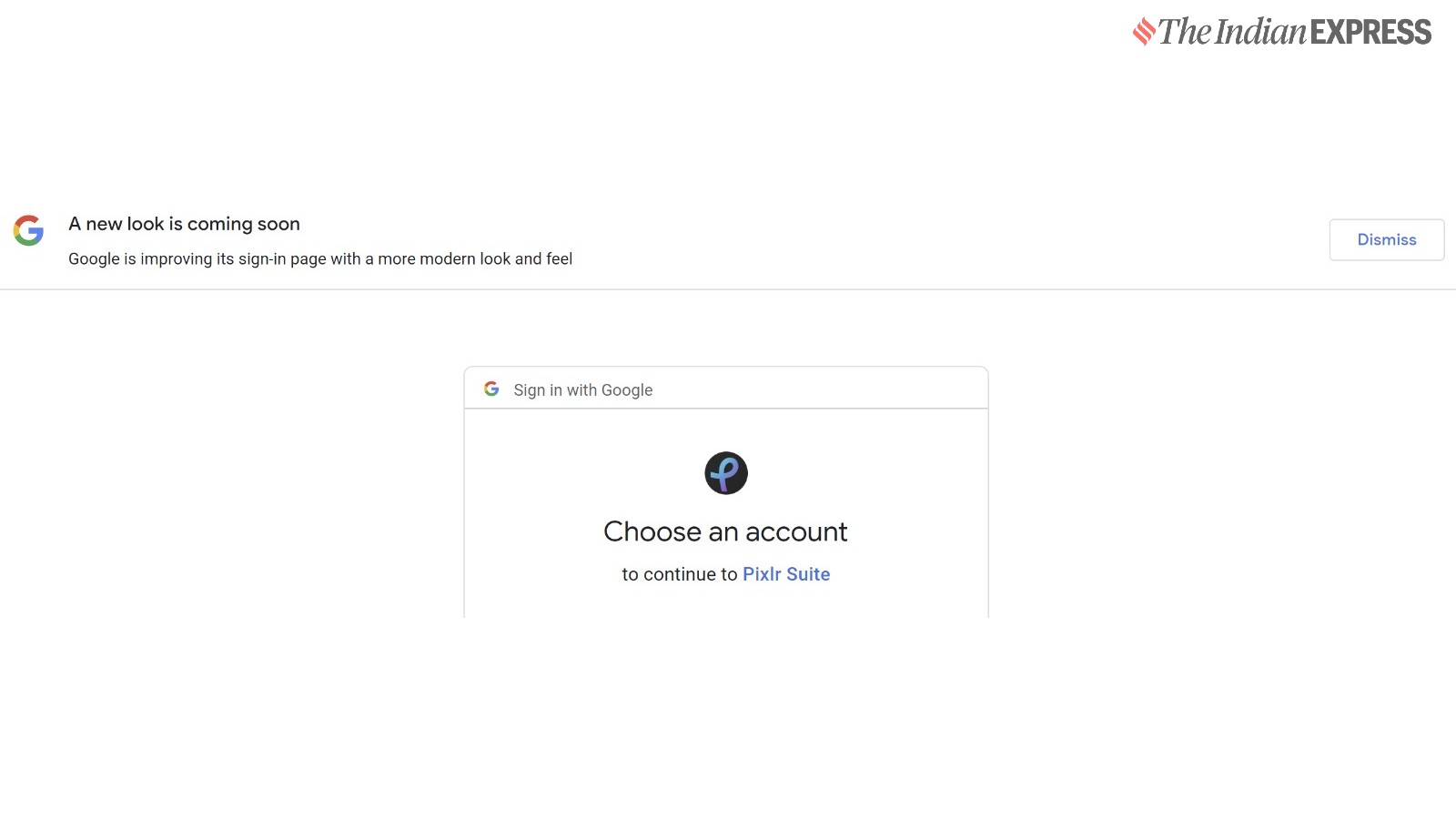 Revamped sign-in with Google teased with 'modern look and feel