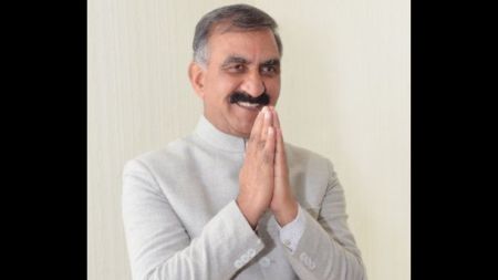 Himachal Pradesh Chief Minister Sukhvinder Singh Sukhu