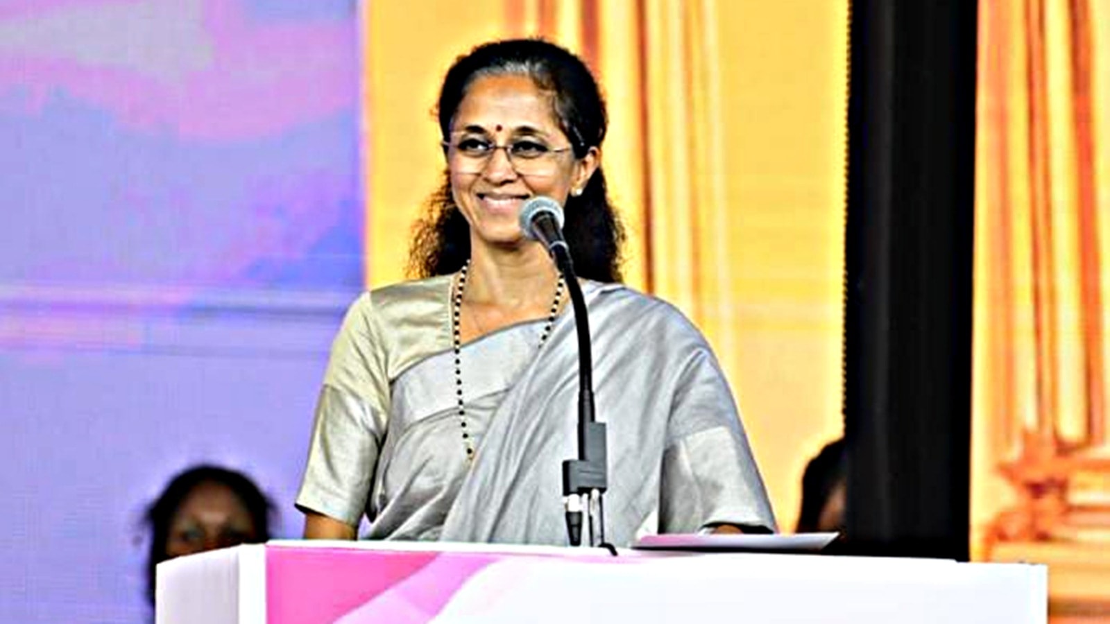 Supriya Sule Challenges Sunetra Pawar Ready To Debate On Any Topic At Any Place Pune News 2882