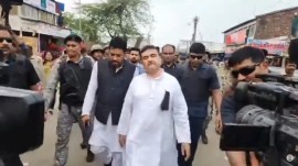 suvendu adhikari, sandeshkhali, bjp, tmc