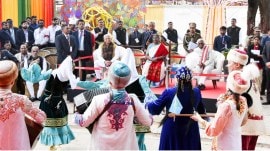Surajkund International Crafts Fair, President Droupadi Murmu, India Tanzania cultural exchange,, Indian Tanzania bilateral relations, Tanzania arts and crafts, opportunities in Tanzania, indian express news