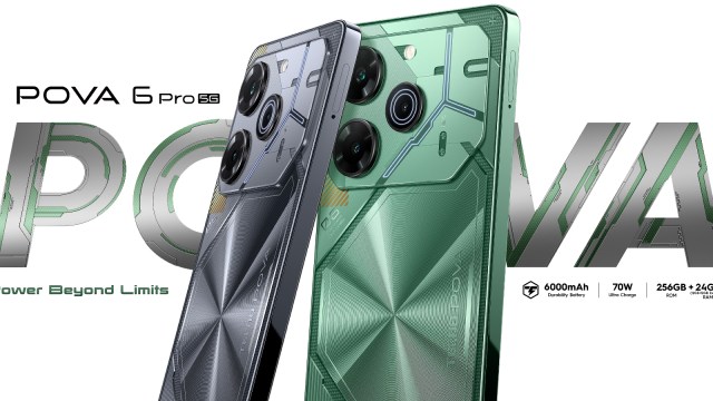 Tecno unveils Pova 6 Pro budget gaming phone with Dynamic Light ...