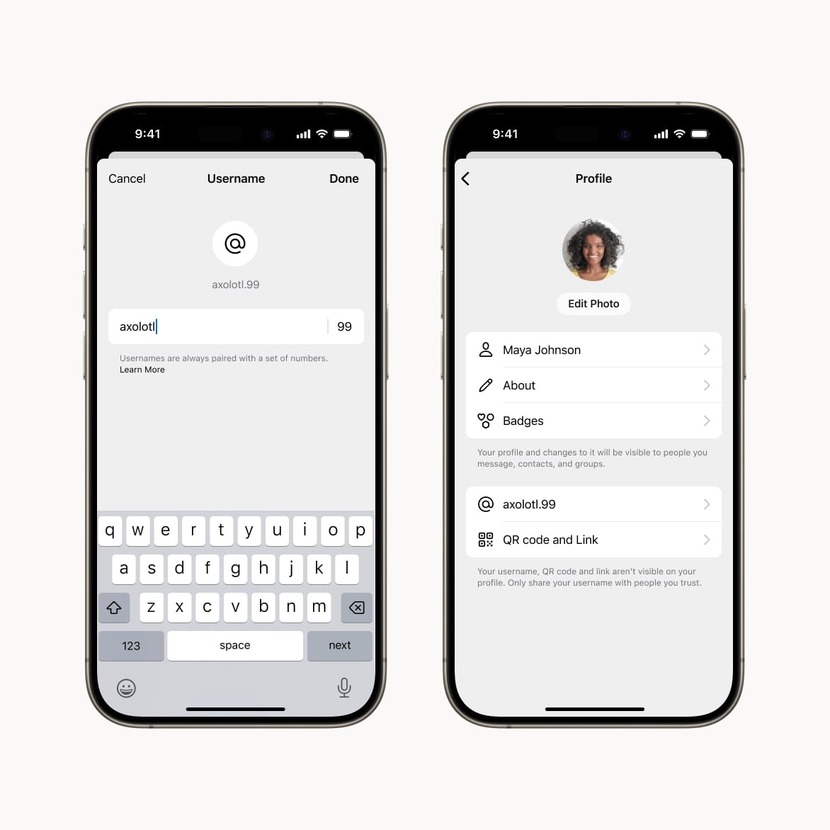 Signal Username