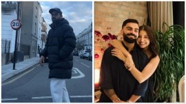 Virat Kohli was spotted in London just days after the birth of his son Akaay.