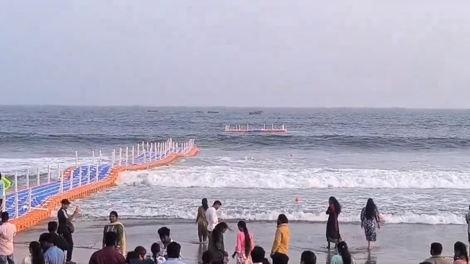 Vizag floating bridge intentionally detached as part of mock drill