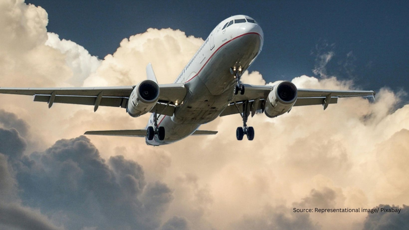 Students flies for an hour twice a week to get to his college