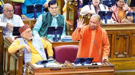 Ram Mandir, Yogi Adityanath, Ram temple inaguration, Ayodhya Ram temple inaguration, Ram temple, Ayodhya Ram temple, Lucknow news, Uttar pradesh news, Lucknow, India news, Indian express, Indian express India news, Indian express India